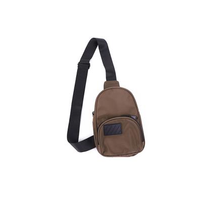 China Waterproof 2022 Popular Leisure Shoulder Messenger Customized Travel Sling Single Bag Chest Bag for sale