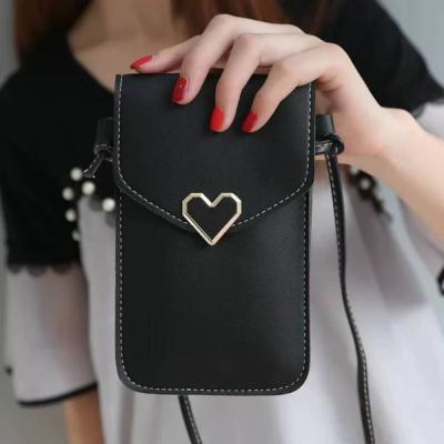 China Universal Waterproof Women Body Mobile Phone Crossbody Bag With Shoulder Strap for sale