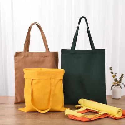 China 100% Eco-Friendly Wholesales Customized Logo Cheap Fashion Print Handled 100% Eco Friendly Reusable Canvas Tote Bags Organic Cotton Shopping Bags for sale