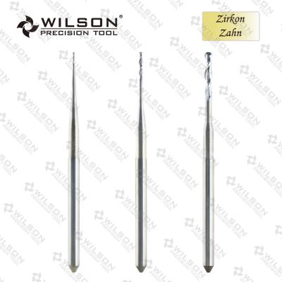 China For Dental Lab Milling Uncoated Burs Fit For Zirkon Zahn M5 Machine-Cut Zirconia Cadcam Desktop for sale