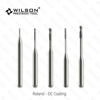 China For Dental Lab Milling Burs DC Diamond Carbon CVD Coating Fit For Roland Machines-Cutting Zirconia Cadcam Desktop for sale