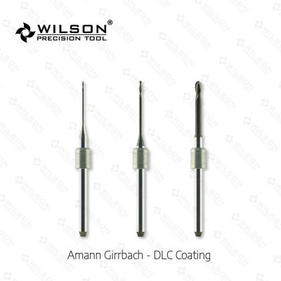 China For Dental Lab Cadcam End Mills Milling Burs DLC Liner Fit For Amann Girrbach Machine-Cutting Zirconia Cadcam Desktop for sale