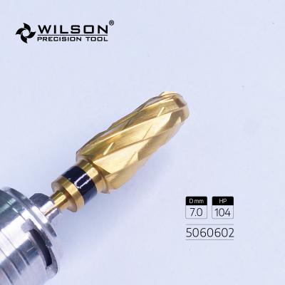 China For Dental Lab 5060602 With TIN Coating High Wear Resistance Dental Tungsten Carbide Burs Setting Used For Dental Plaster Burrs for sale