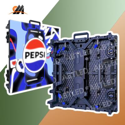 China Indoor P2.976 P3.91 Outdoor Indoor Large Stage Background Rental LED Screen Panels LED Display For Concert for sale