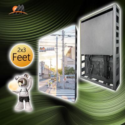 China Outdoor P6.35 High Quantity Outdoor Led Display Panel Front And Rear Maintenance 2*3feet Signal Module 1Foot*1Foot for sale