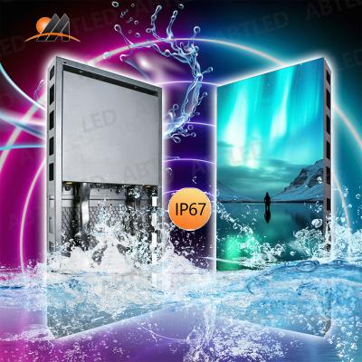 China Outdoor P4.23 P6.35 High Quantity Outdoor Led Display Panel Video Wall 2*4feet Cabinet For Advertising Sign for sale