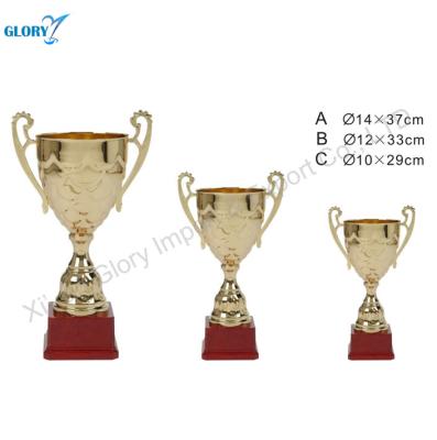 China Europe China factory wholesale metal cup trophy for sale