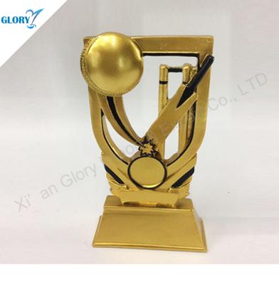 China Europe sports trophy design cricket trophy for sale