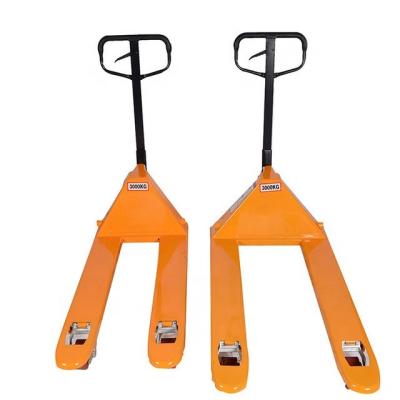 China High Efficiency 2ton 3ton Wholesale Manual Hydraulic Cargo Forklift Hand Pallet Truck Pallet Lifting Jack for sale