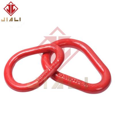 China Alloy Steel 1.9T Pear Ring Sling Lifting Accessories Forged Rings 11T Long Triangle Lifting Strong Ring for sale