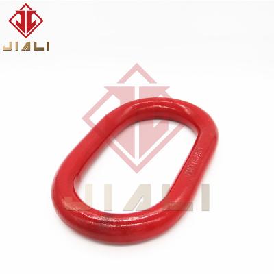 China High Strength Lifting Sling Oval Strong Ring Mother Child Ring Chain Accessories Alloy Steel Strong Ring for sale