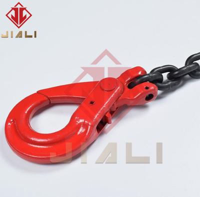 China Heavy Industry Chain Sling Combination Ring Hook Hoist Lifting Hook Driving Crane Grade 80 Steel Chain Hoisting Tool for sale