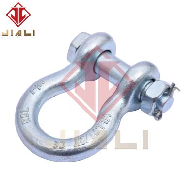 China Good Toughness Manufacturers Point G-209 Antirust And Strong Load Bearing Bow Shackle for sale