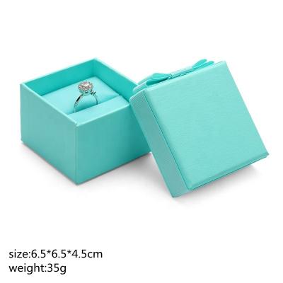 China High Quality Jewelery Jewelry Set Packaging Box Classical Custom Small Gift Box Elegant Green Jewelry Box for sale