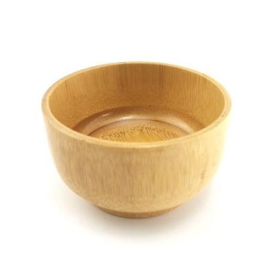 China Logo Custom Salad Wood Wooden Eco Friendly Natural Bamboo Bowl Zero Waste 100% Viable Biodegradable for sale