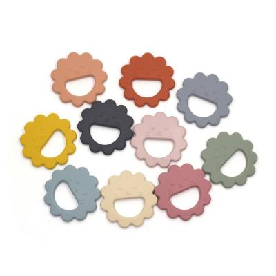 China Hot Sale Easily Cleaned Baby Silicone Teether Kids Teething Toy for sale