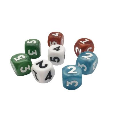 China Board Game & Gift & Custom Dice Dies 12mm Rounded Corners Right Angle Digital Model Custom Resin Promotion Makers Board Game Set for sale