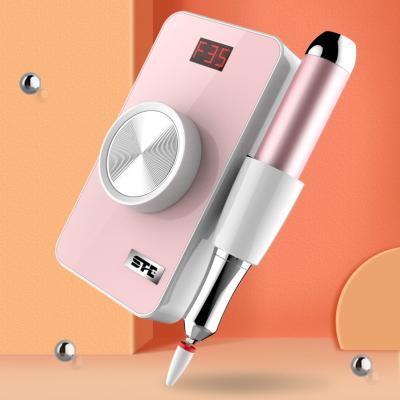 China Portable Rechargeable Nail Drill Pen Mini Drill Pen Usb Plug Brushless Electric Nail Drill for sale