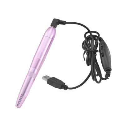 China Portable Mini Pen Shape USB Rope Electric Nail Drill Machine Professional Manicure Pedicure for sale