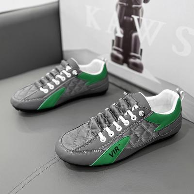 China Fashion trend men's shoes 2023 new spring bean shoes shape soft casual sports shoes for sale