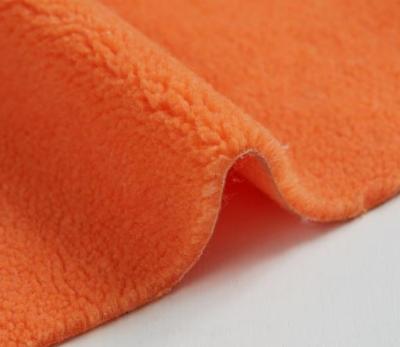 China Auto Upholstery Faux Fur Fabrics Color Good Bottoming Sherpa Shear Very Vivid Orange OEM Any Design 121Shipping & 38SSD 58/60