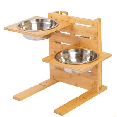 China Non-automatic New Design Dog Bowls French Bulldog Food Bowls Slanted Pet Feeding Bowl For Small Medium Dogs Cat for sale