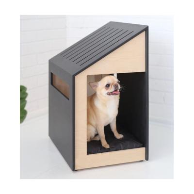 China Windproof Modern Indoor Wooden Kennel Technology Good Cat House for sale