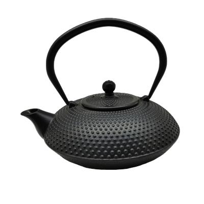 China 800ml / 1200ml Sustainable Customized Color Cast Iron Teapot Kettle for sale