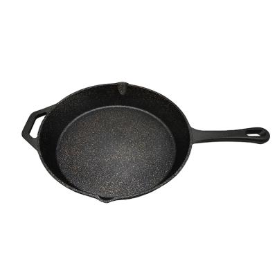 China Minimalist High Quality Pre Seasoned Electric Cast Iron Nonstick Skillet for sale