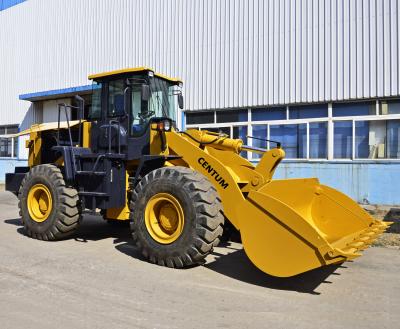 China Construction worksÂ   5ton Loaders Front Wheel Loader Heavy Large Payloader 217hp Weichai Engine 162kw 3cbm Bucket for sale