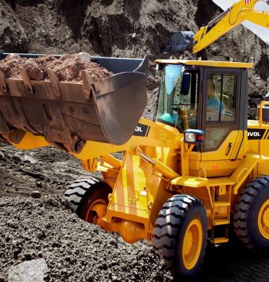 China Building Material Stores 3ton Wheel Loader 2cbm Front End Bucket 143hp Weichai Engine Hot Sale Brand LOVOL for sale