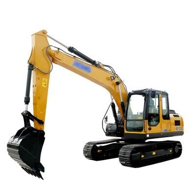 China Construction Material Shops Crawler Excavator 13T Medium Hydraulic Digger 0.52cbm Bucket With Cummis Engine 86kW XE135D for sale