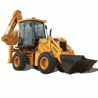 China Construction worksÂ   Compact Loader WZ30-25 2.5 Ton Wheel Digger Backhoe Excavator for sale