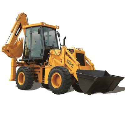 China Building Material Shops Articulated Small Backhoe Excavator Mini Loaders WZ30-25 Engine 75kW With Auger Grapple for sale