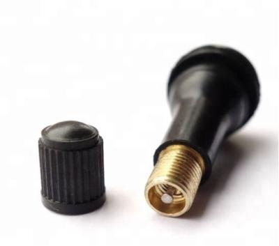 China TR413 TR414 Rubber Tire Brass Valves for sale