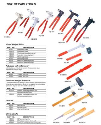 China Lead Heavy Duty Tire Repair Tools for sale