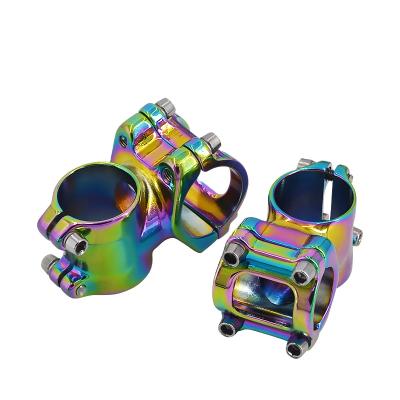 China Wear Resistance XTOS Colorful Mountain Bike Bicycle Ultralight Strong 25.4/31.8mm Hollow Stem For Bicycle Parts for sale