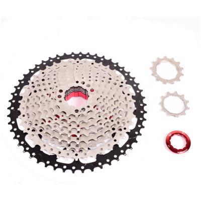 China MTB Bike XTOS Mountain Bike Freewheel 10 Speed ​​11-40T Sliver Black Steel Cassette For Bicycle Parts for sale