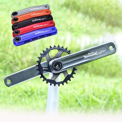 China Mountain Bikes Mountain Road Bicycle Parts Crank Spindles Set Spindle 32 34 36 38T Crank Set Bicycle Crank Sprocket for sale