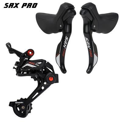 China PRO Kit SRX Aluminum Shift Sensah 11 Speed ​​Disc Brake Disc Road Single Drivetrain for sale