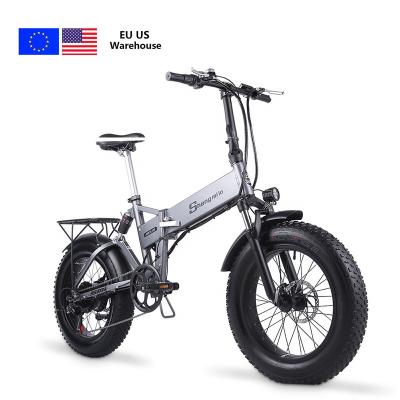 China 2022 wholesale cheap folding electric bicycle ebike e bike motor aluminum alloy mountain city bicycle fat road electric electric bike for sale