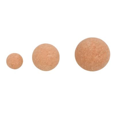 China ISO Sustainable Cork Ball Lid For Glass Storage Jars Dia 80mm for sale