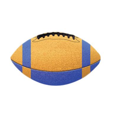 China Eco Cork Rugby Ball Football Ageing Resistance Wear Proof for sale