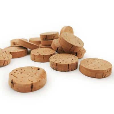 China Durchmesser, 27mm natürlicher Cork Discs For Champagne Twin Spitzen-Wein Cork Stoppers zu verkaufen