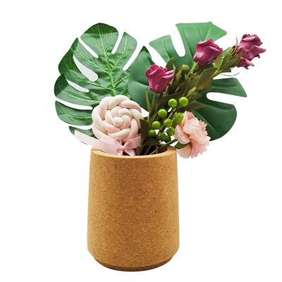 Chine Cork Planter Plant Pot Hanging naturel Cork Flower Pots à vendre