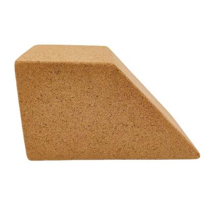 China Trapezoid Cork Yoga Brick Blocks Eco Deepen Calf Wrist Support Practice en venta