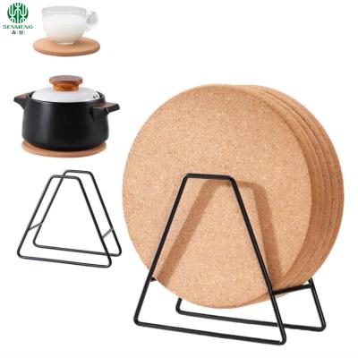 중국 Thick Cork Placemats for Hot Pans Table, Non Slip Durable Cork Placemats For Hot Dishes 판매용