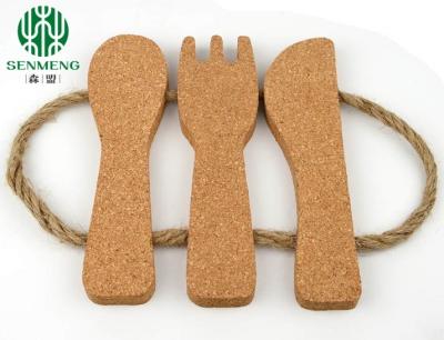 중국 Eco-Friendly Wood Coasters Mats Home Cork Placemats 판매용