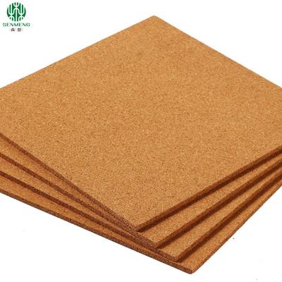 China Factory Price Natural Color Eco-Friendly Cork Sheet with 1-22mm Thickness Sustainable DIY Cork Sheets for sale