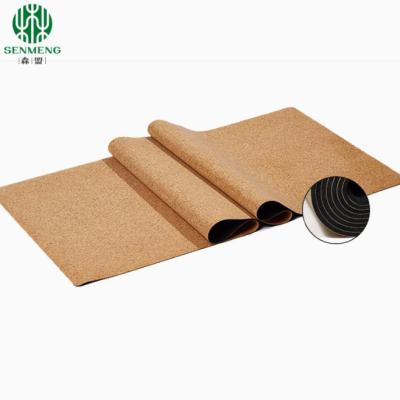 China No deslice el color grueso del OEM de Cork Mat Sweatproof Durable 5m m de la yoga en venta